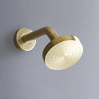 Robinet douche salle de bain mural encastrable minimaliste - Doré - Laiton