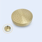 Robinet douche salle de bain mural encastrable minimaliste - Doré - Laiton