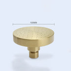 Robinet douche salle de bain mural encastrable minimaliste - Doré - Laiton